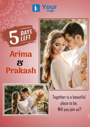 Save The Date (A4) facebook ad banner