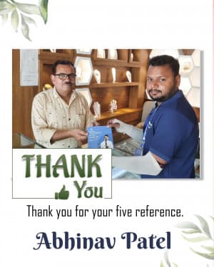 Thank You Reference poster