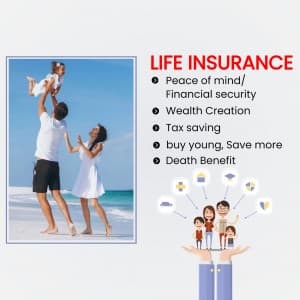 Life Insurance marketing poster