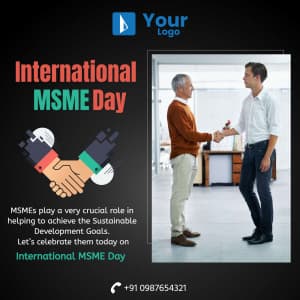 World MSME Day whatsapp status template