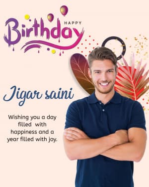Birthday Poster greeting image