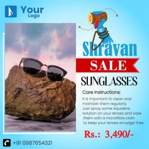 Shravan Offers ad template