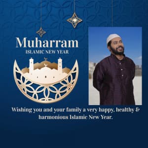 Islamic New Year Templets marketing flyer