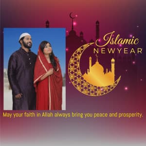 Islamic New Year Templets Social Media poster