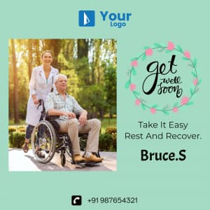 Get Well Soon ad template