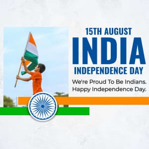 Independence Day Wishes Templates greeting image