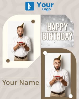 Birthday Status custom template