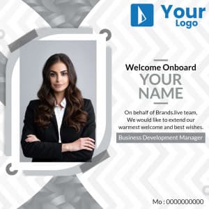 Welcome Employee greeting image