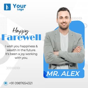 Happy Farewell whatsapp status template