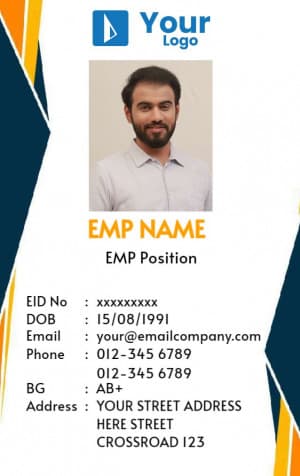 ID CARD facebook template