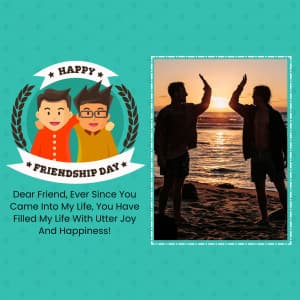 Friendship Day Wishes Template whatsapp status template