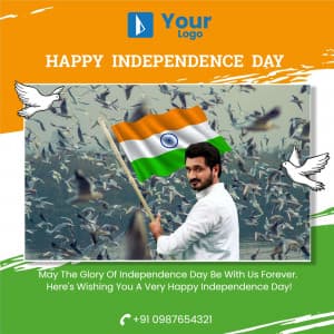 Independence Day Wishes Templates Instagram banner