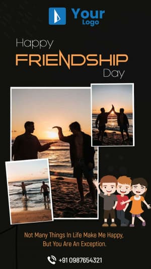 Friendship Day Wishes (Story Size) flyer