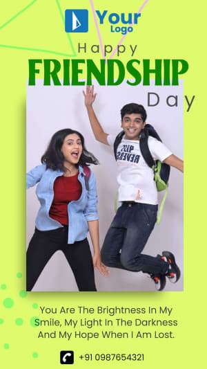 Friendship Day Wishes (Story Size) poster