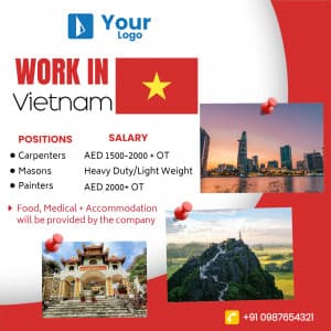 Work Abroad flyer