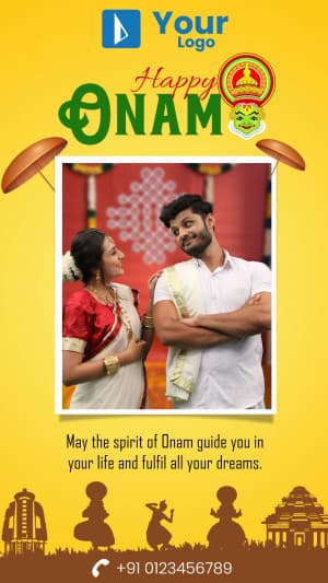 Onam Story Template template