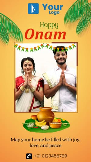 Onam Story Template image