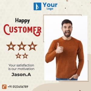 Happy Customer flyer