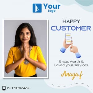 Happy Customer custom template