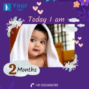 Baby Milestone whatsapp status template