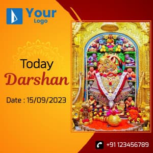 Today Darshan Social Media template