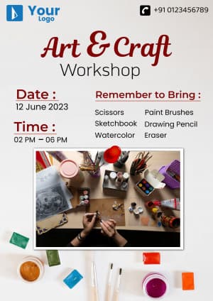 Workshop Invitation Facebook Poster