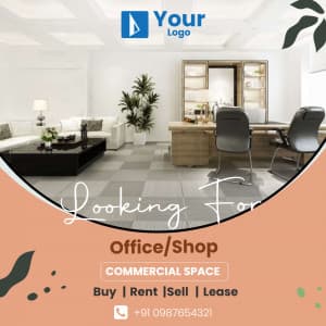 Offices And Shops creative template