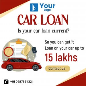 Car Loan facebook template