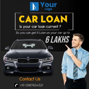 Car Loan flyer