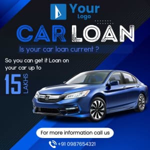 Car Loan Instagram banner