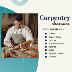 Carpenter Services marketing flyer