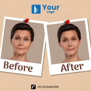 Before After facebook ad banner