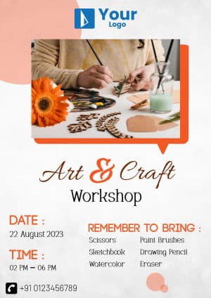 Workshop Invitation Social Media template