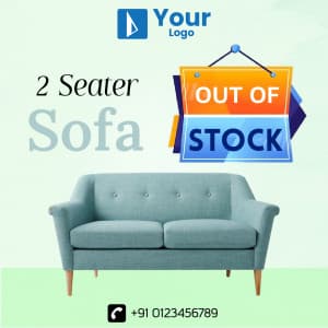 Out Of Stock Instagram banner