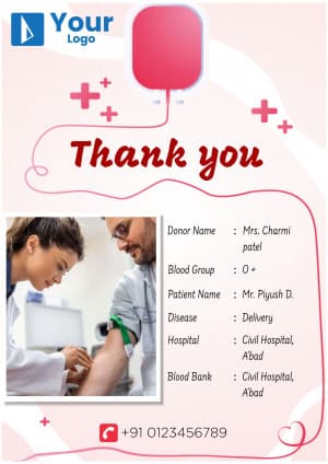 Blood Donation Invitation image