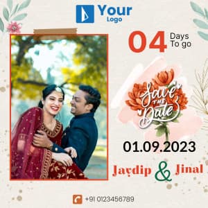 Save The Date banner