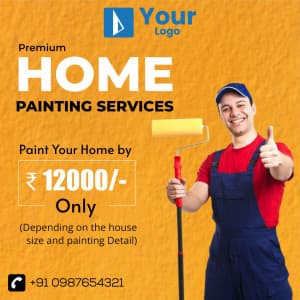 Home Painting Services facebook ad banner