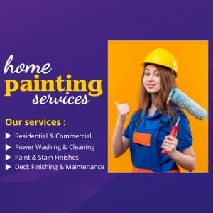 Home Painting Services creative template