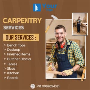 Carpenter Services facebook ad banner
