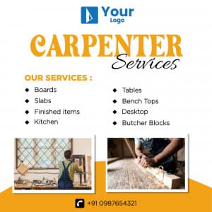 Carpenter Services Instagram banner