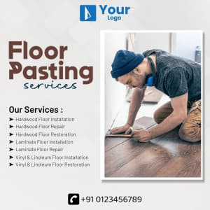 Floor Pasting Services image