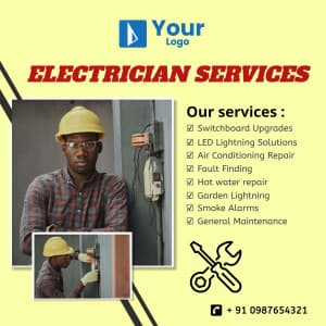 Electrician Services creative template