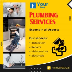 Plumbing Services custom template