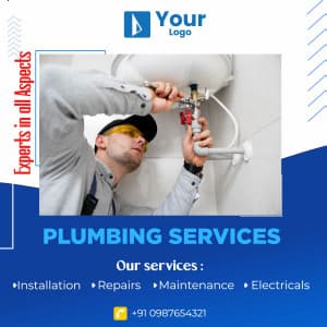 Plumbing Services flyer