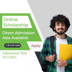 Scholarship Available template
