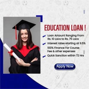 Providing Education Loans flyer