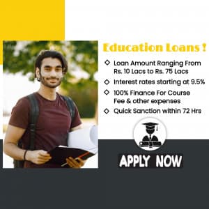 Providing Education Loans custom template