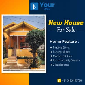 Sale Flat And Home flyer