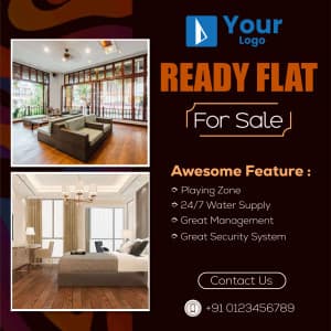 Sale Flat And Home custom template