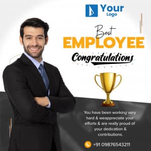 Employee of the Year/ Month template